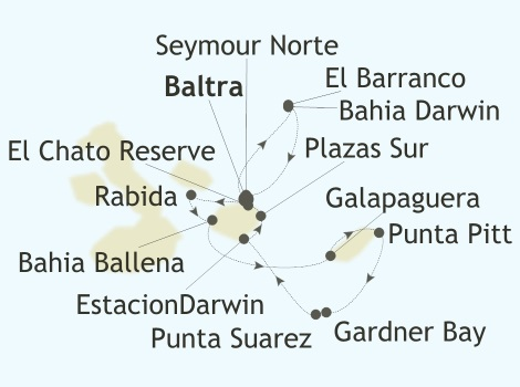 Galapagos map